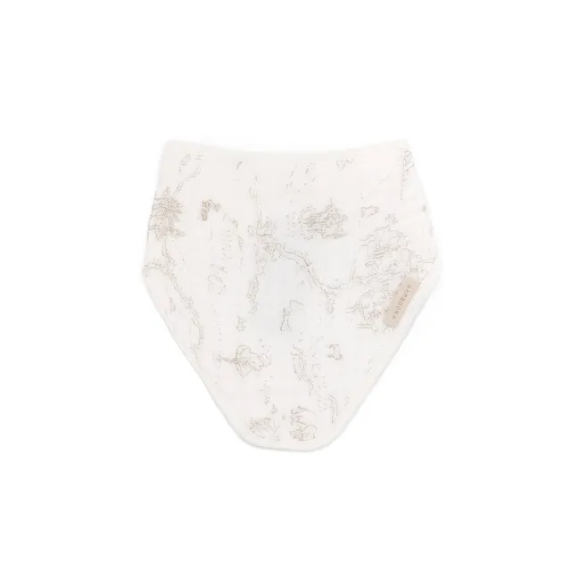 bamboom-bib-triangle-nuvola-boomy-s-world-oyster-grey-119 image 1