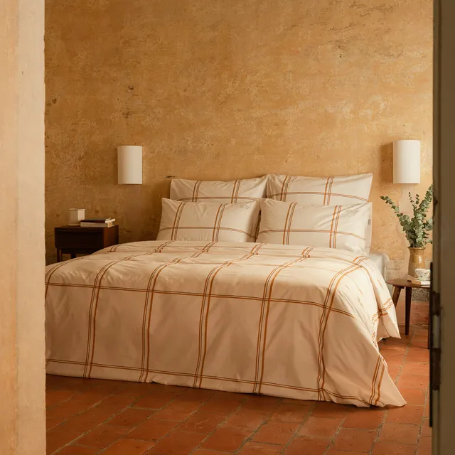 dalfilo-completo-all-in-in-percalle-creme-caramel-crema-outlet image 1