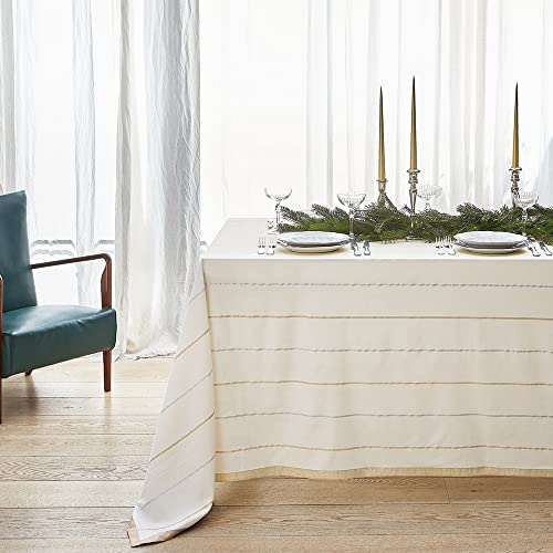 fazzini-wish-tovaglia-150x150-cm-oro-argento-cotone-e-lurex image 6