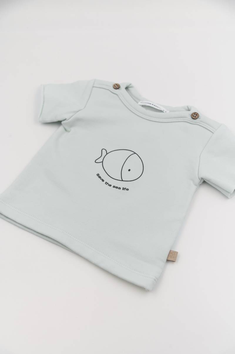 bamboom-t-shirt-a-maniche-corte-con-stampa-blu-blush-125 image 3