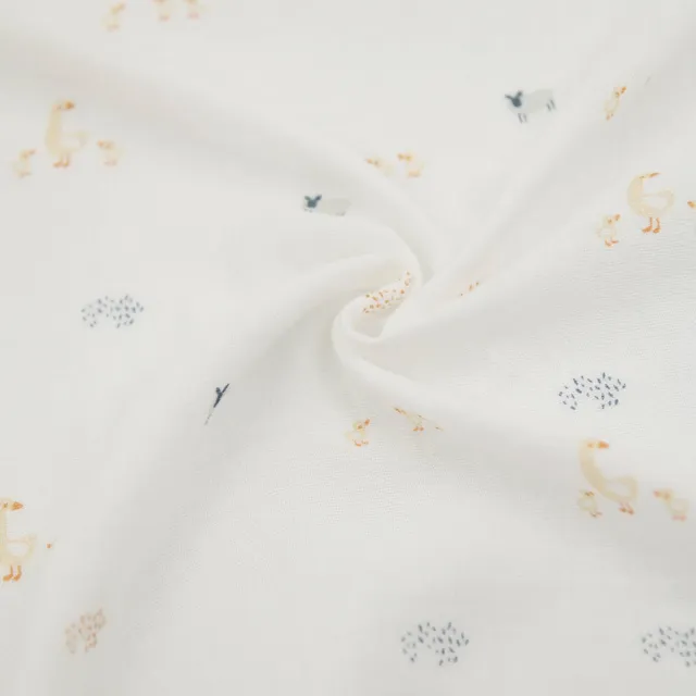 bamboom-swaddle-xl-120x120cm-farm-buddies-135-mussola image 1