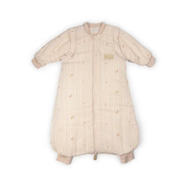 bamboom-sacco-nanna-mini-6-18m-tog-2-7-flowers-stripe-533-con-maniche-e-piedini image 1