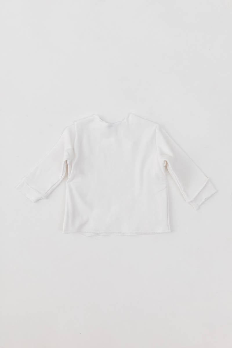 bamboom-pure-maglia-manica-lunga-premature-00m-panna image 2