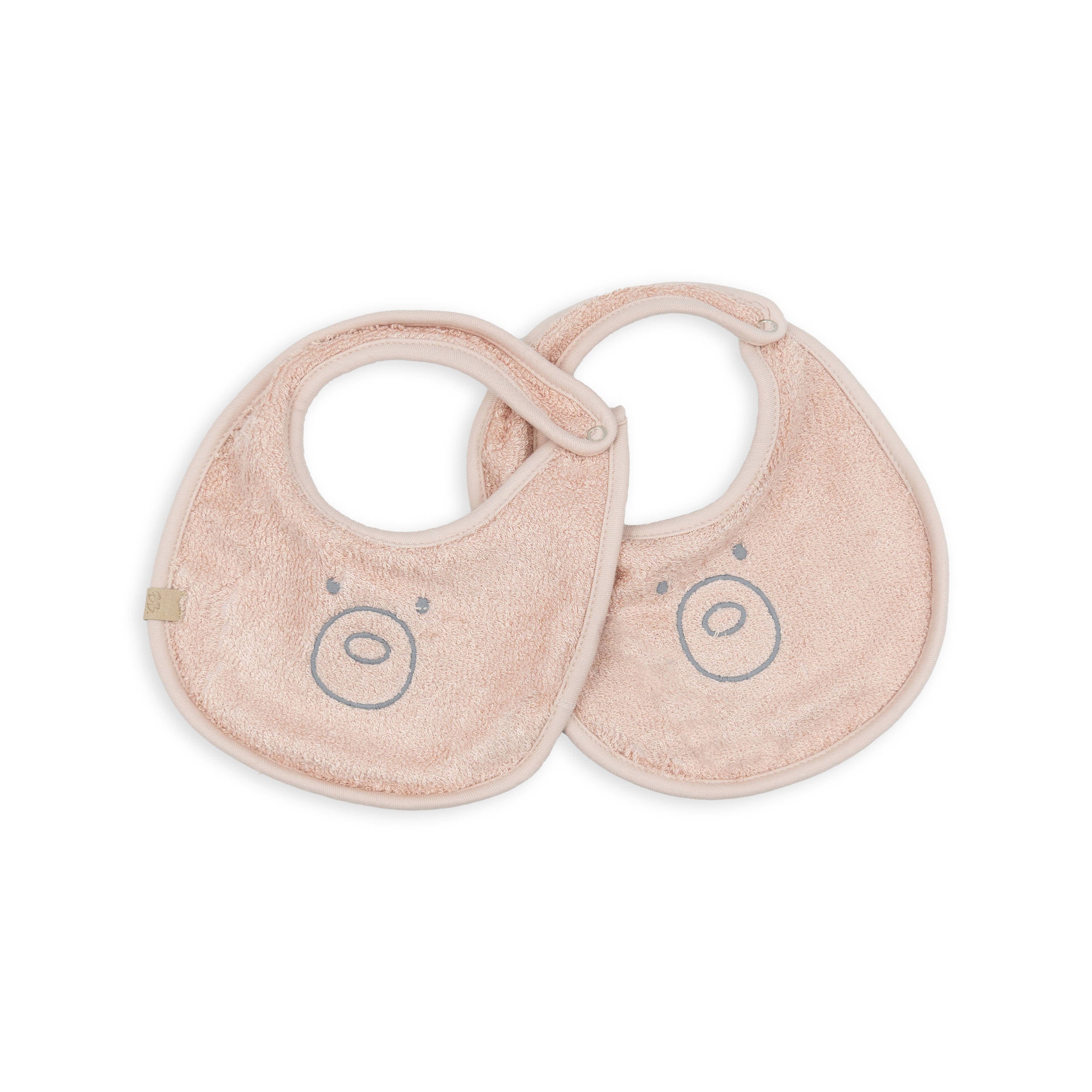 bamboom-set-bavaglini-2-pezzi-warm-pink-426-bavaglini-spugna image 1