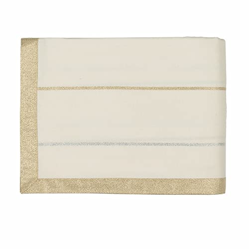 fazzini-wish-tovaglia-150x150-cm-oro-argento-cotone-e-lurex image 5