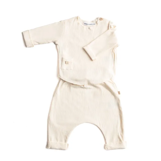 bamboom-twinset-pure-summer-offwhite-111-set-neonato image 1