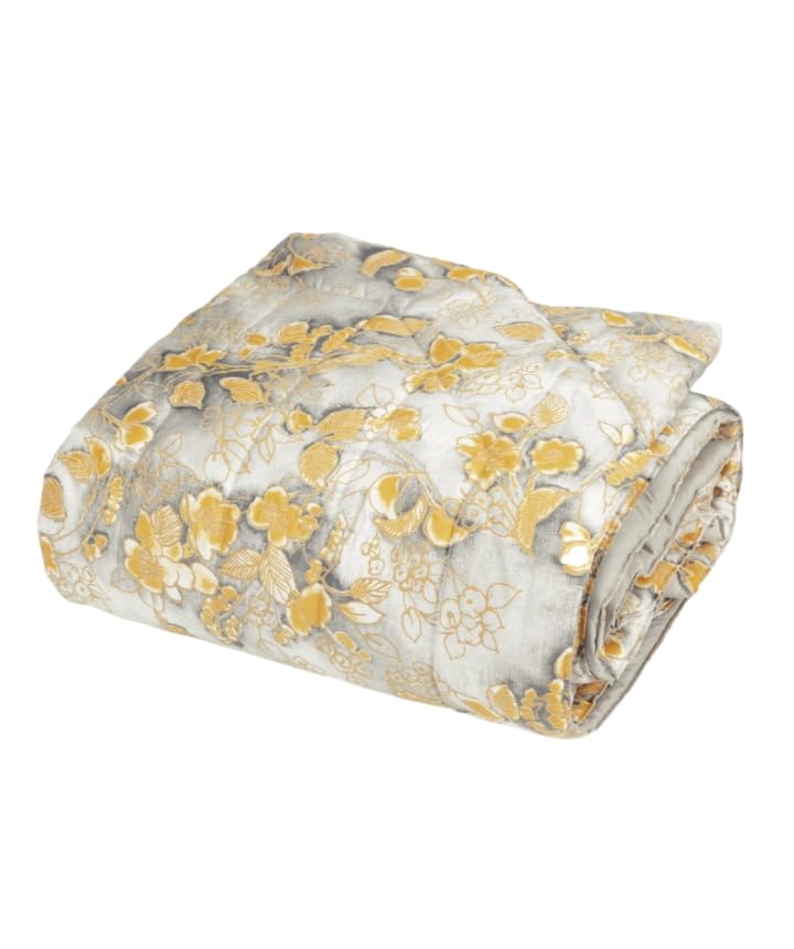 fazzini-chinoiserie-quilt-trapuntato-2-piazze-oro image 4