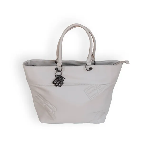 bamboom-borsa-mamma-tracolla-ecopelle-sand-10-35x53-con-materassino image 1