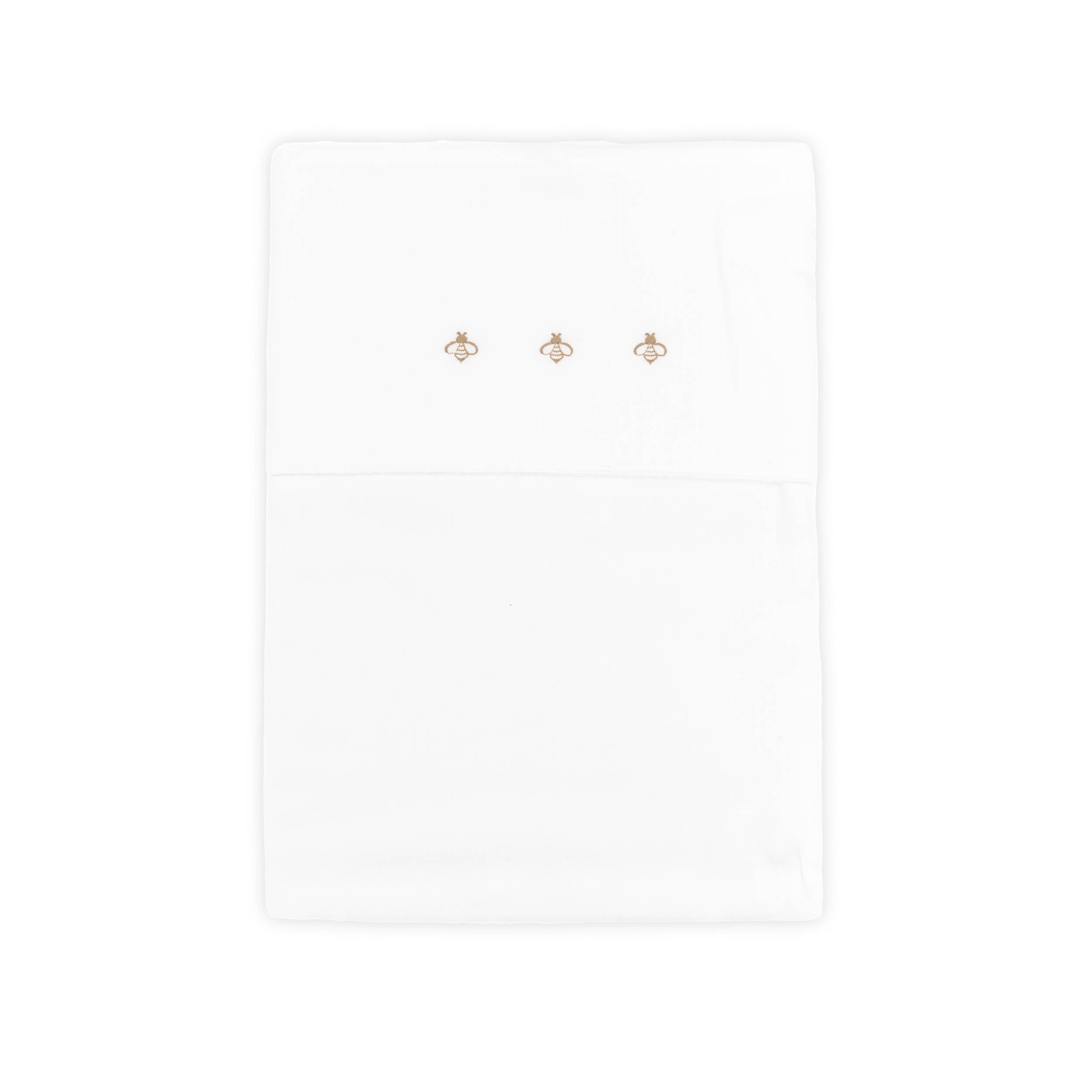 bamboom-lenzuolino-bees-bianco-01-lenzuolino-culla image 1