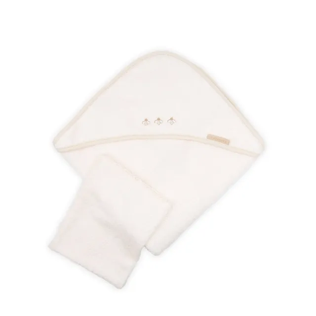 bamboom-asciugamano-bees-offwhite-111 image 1