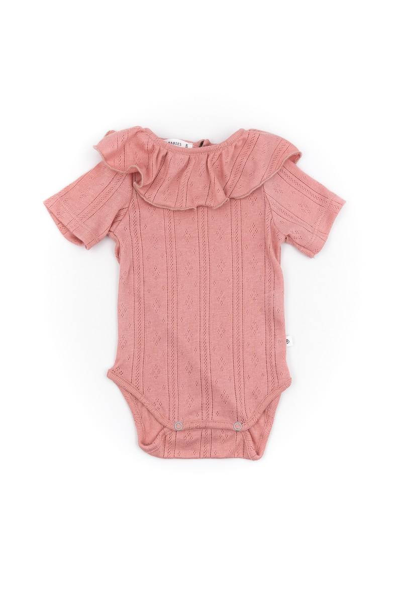 bamboom-body-mezze-maniche-collo-volant-rosa-scuro-147 image 1