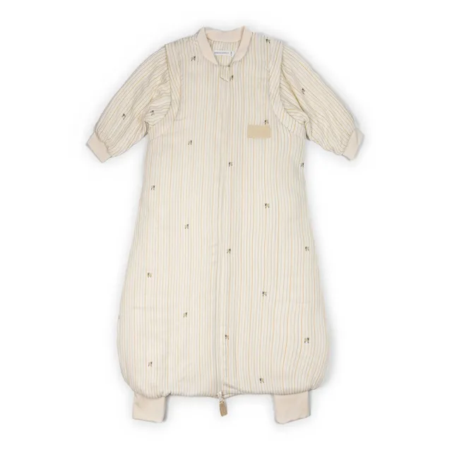 bamboom-sacco-nanna-combi-18-36m-tog-2-7-farm-stripe-532-con-maniche-e-piedini image 1