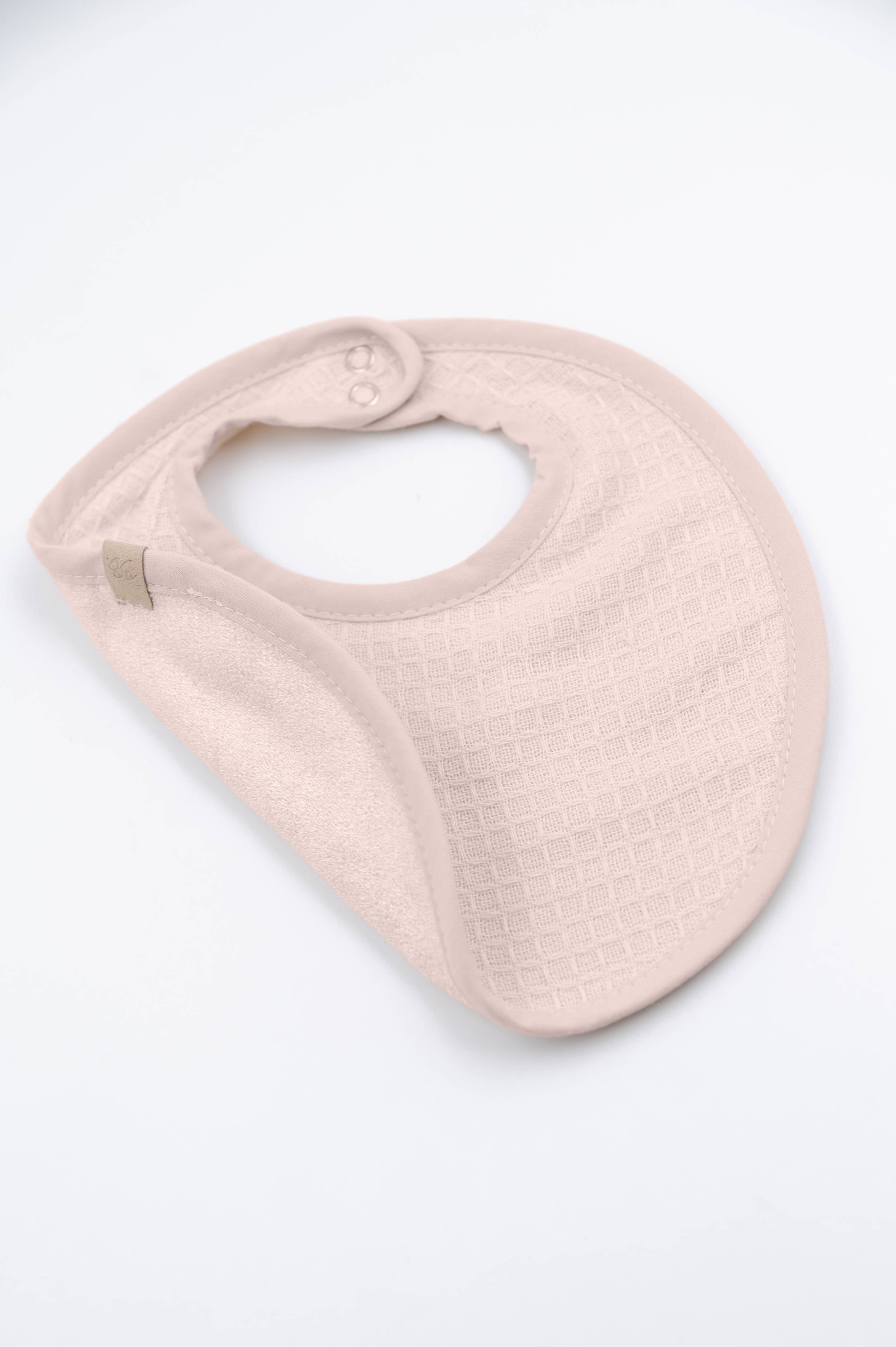 bamboom-set-bavaglino-waffle-2-pezzi-vintage-pink-341 image 3