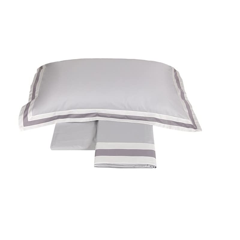 fazzini-sentieri-completo-lenzuola-2-piazze-grigio-lilla image 1