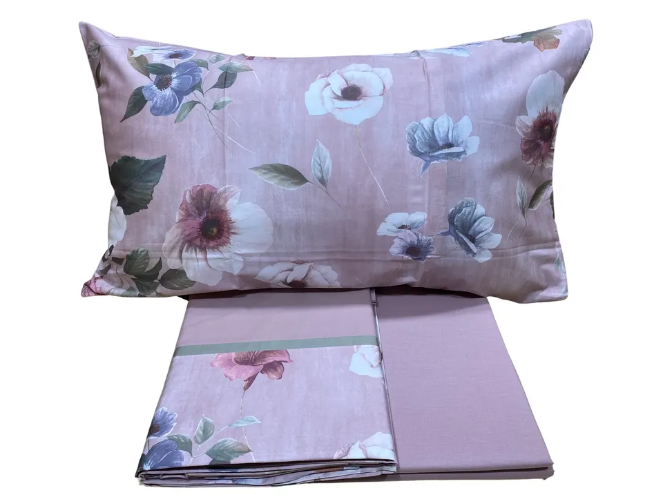 fazzini-velvet-completo-lenzuola-2-piazze-in-raso-300tc-rosa image 1