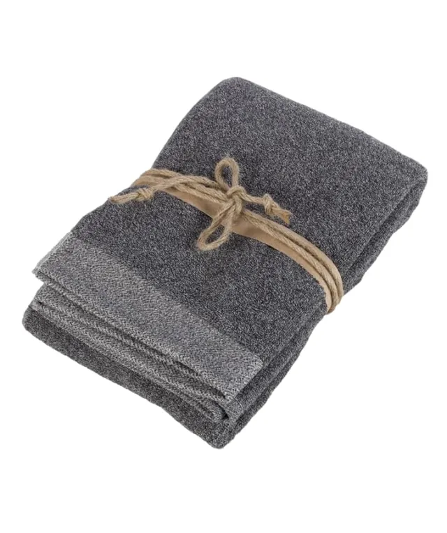 fazzini-sale-e-pepe-telo-bagno-grigio image 1