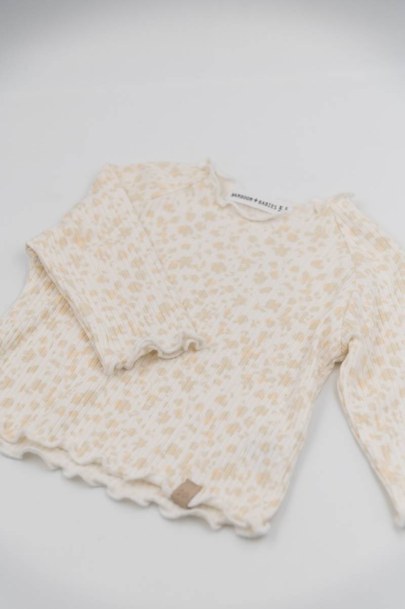 bamboom-t-shirt-maniche-lunghe-a-costine-print-petals-422 image 3