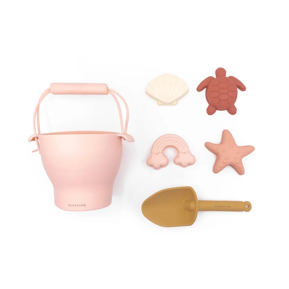 bamboom-set-spiaggia-rosa-04-giochi-mare-in-silicone image 1