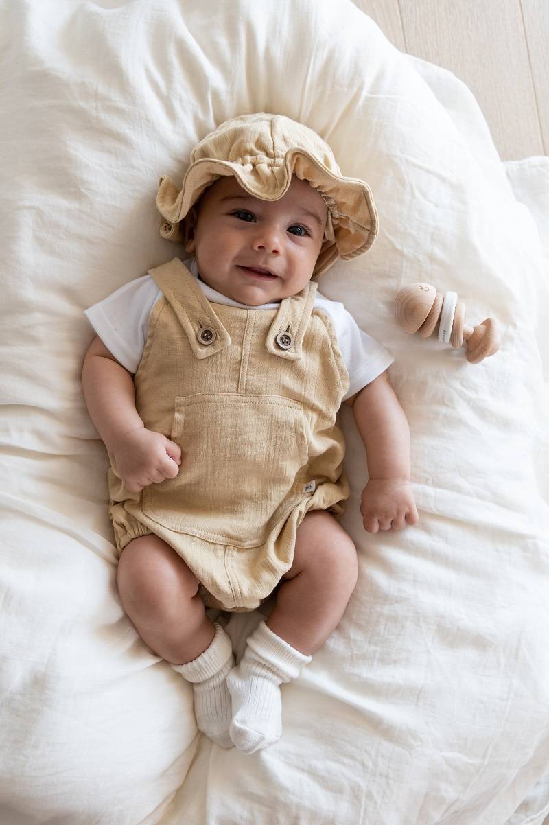 bamboom-cappellino-sole-cammello-62-cappello-estivo-bimbo image 5