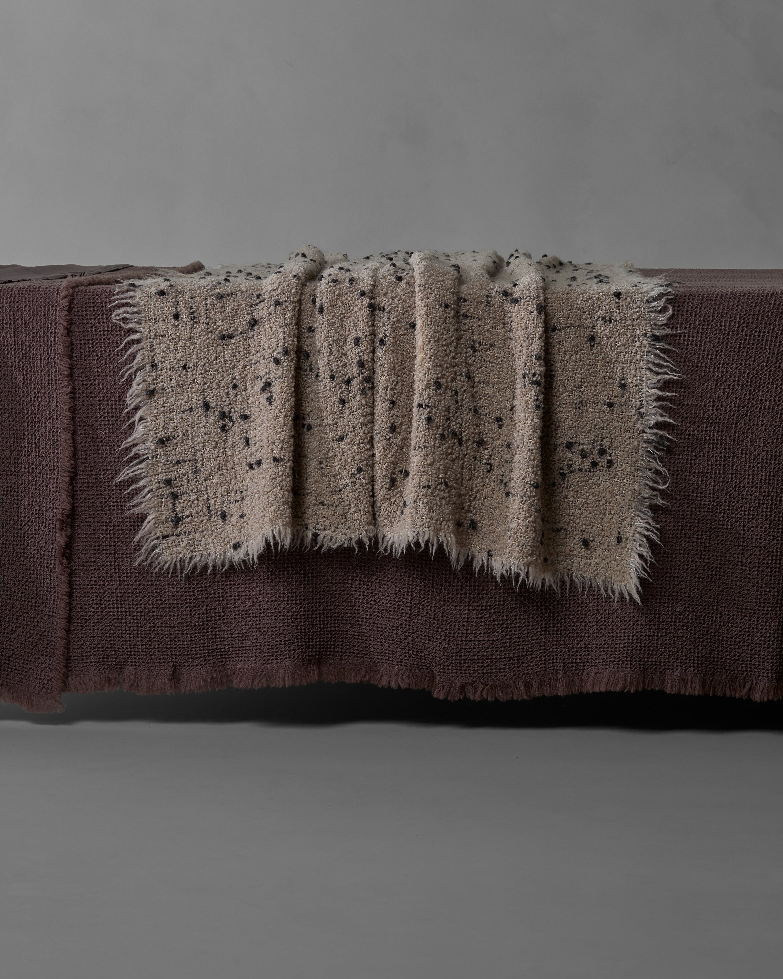 society-limonta-peg-plaid-plaid-alpaca-e-lana-bottonato-frangiato image 3
