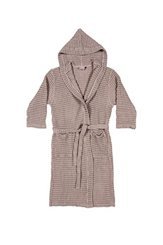 fazzini-accappatoio-con-cappuccio-nido-d-ape-400-g-mq-stone-washed image 4