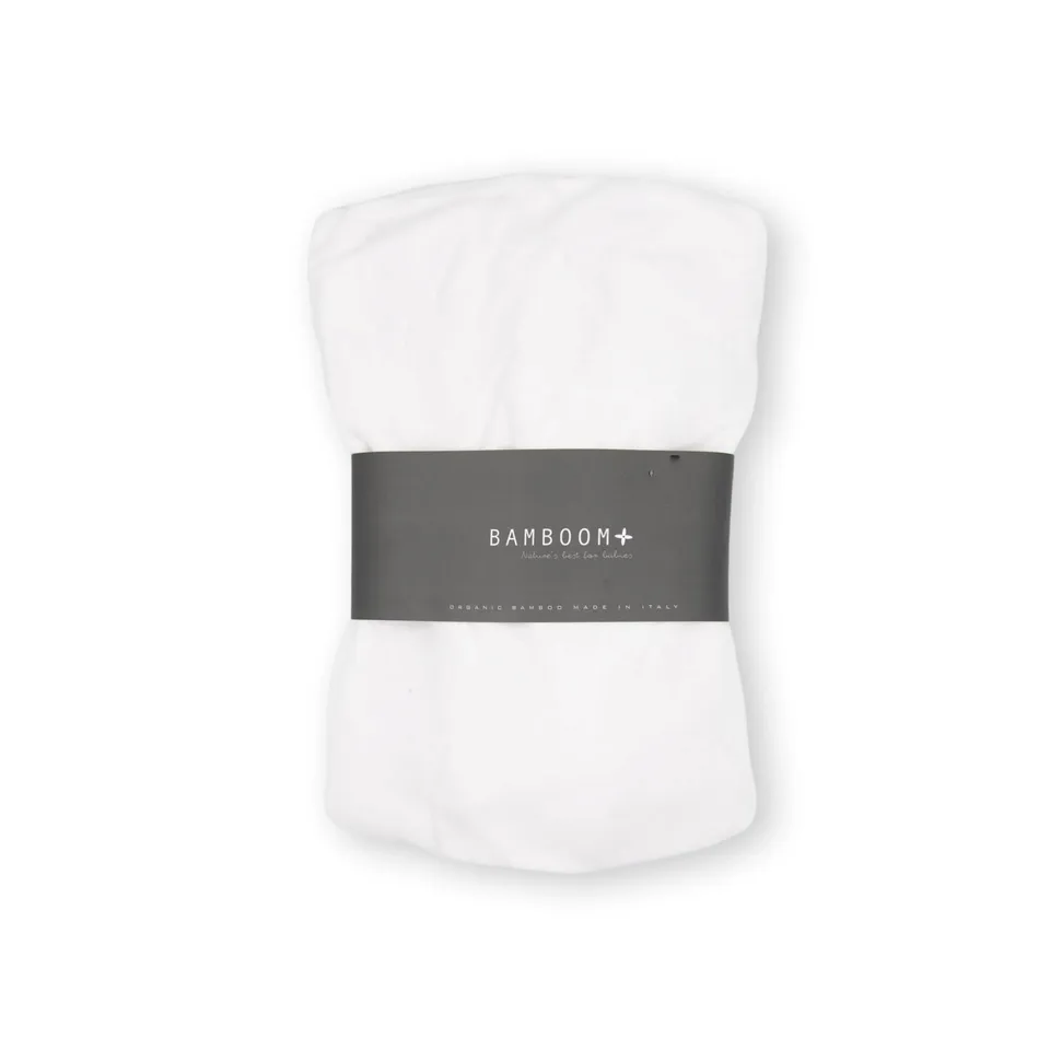 bamboom-lenzuolo-con-angoli-lettino-1-pz-bianco-01 image 1