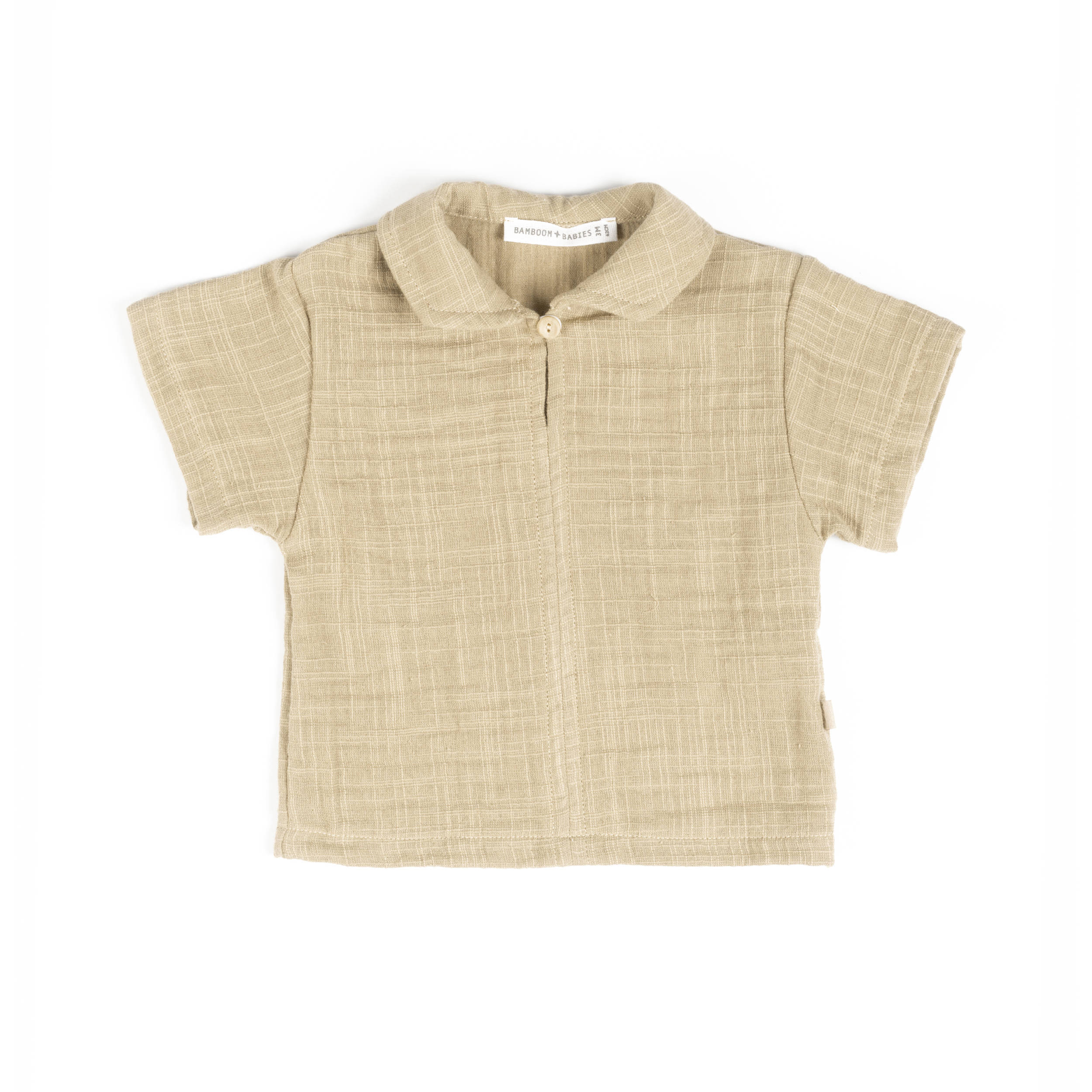 bamboom-shirt-con-colletto-mustard-270-bimbo-lino-look image 1