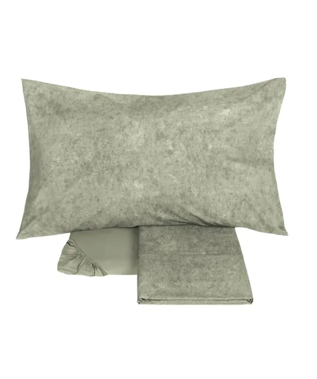 fazzini-galuchat-completo-lenzuolo-copriletto-2-piazze-verde image 1