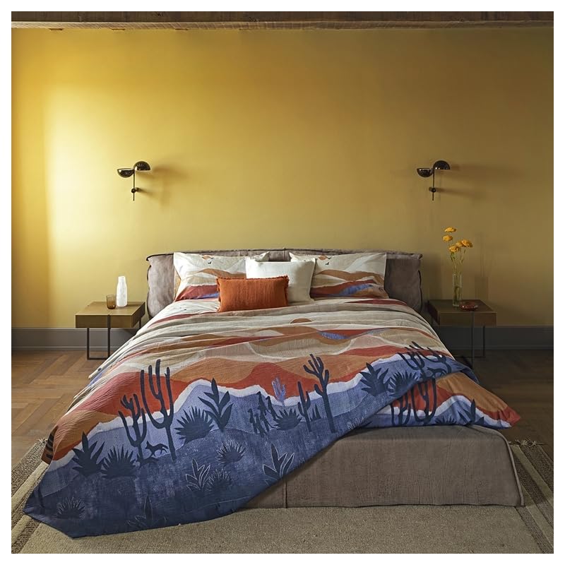 fazzini-arizona-completo-lenzuola-2-piazze-torrone-argilla image 3
