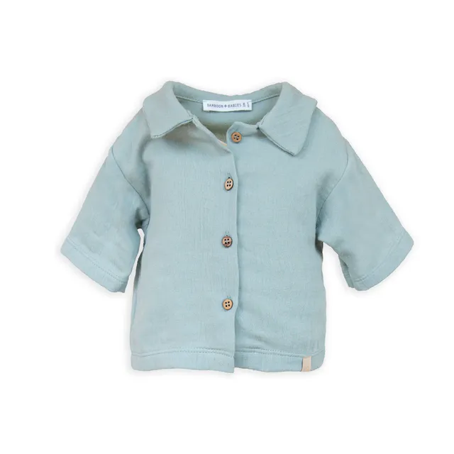 bamboom-camicia-maniche-corte-acqua-grey-122 image 1
