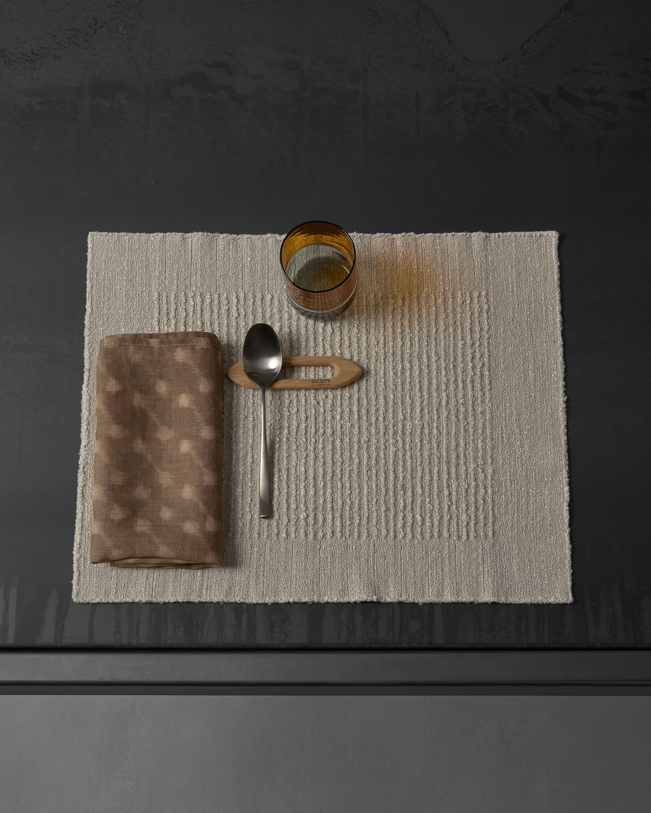 society-limonta-ciuffo-tovaglietta-americana-jacquard image 1