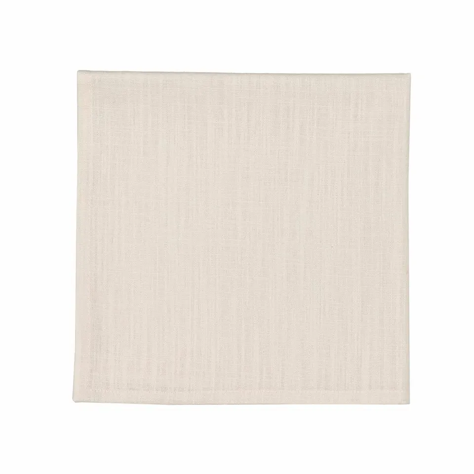 fazzini-sempre-set-4-tovaglioli-45x45-cm-avorio-puro-cotone image 1