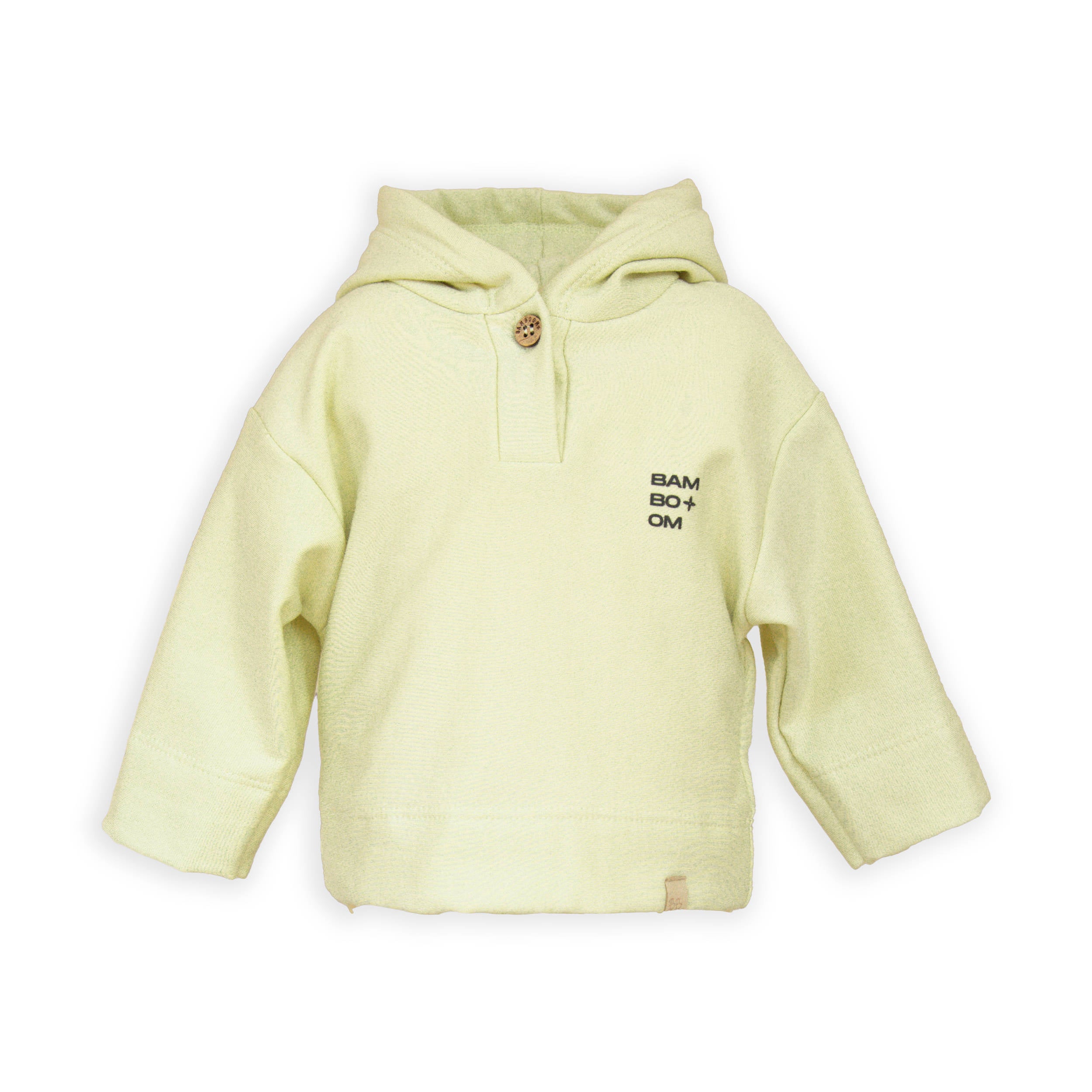 bamboom-lime-120-hoodie-con-stampa-logo-cod-853 image 1