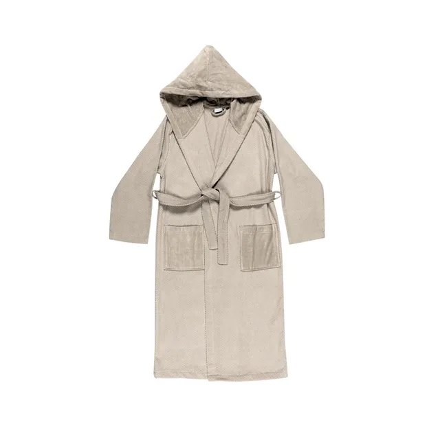 fazzini-velour-accappatoio-con-cappuccio-spugna-400-g-mq image 1