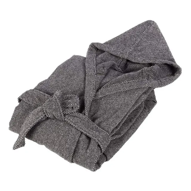 fazzini-sale-e-pepe-accappatoio-in-spugna-xl-grigio image 1