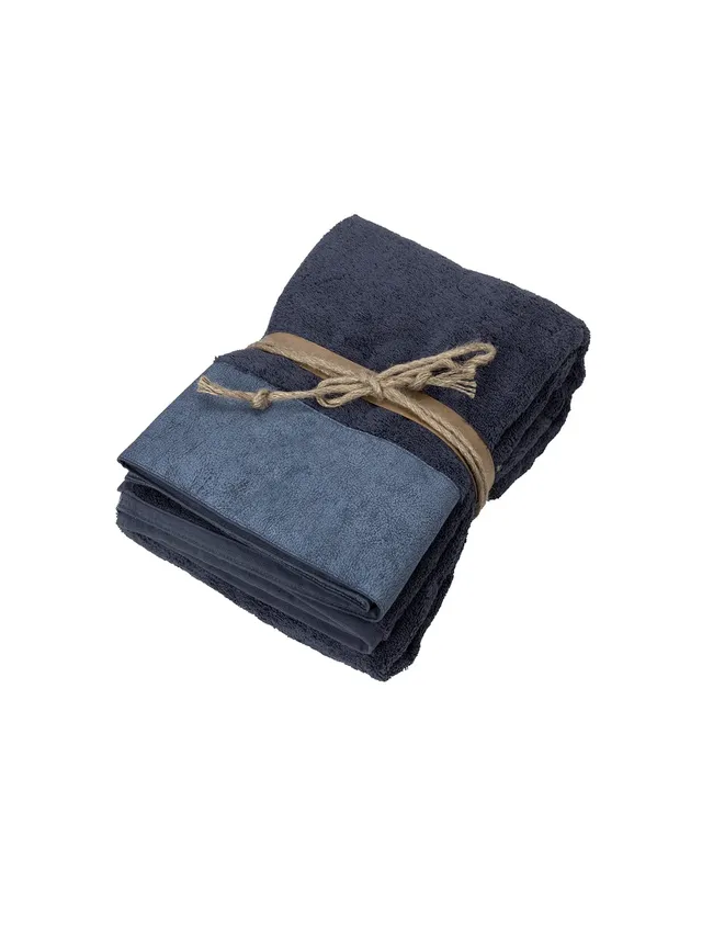 fazzini-galuchat-telo-spugna-100x150-cm-blu image 1
