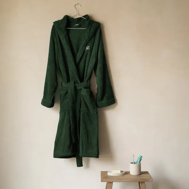 dalfilo-accappatoio-classico-con-cappuccio-in-cotone-470-g-m2 image 1