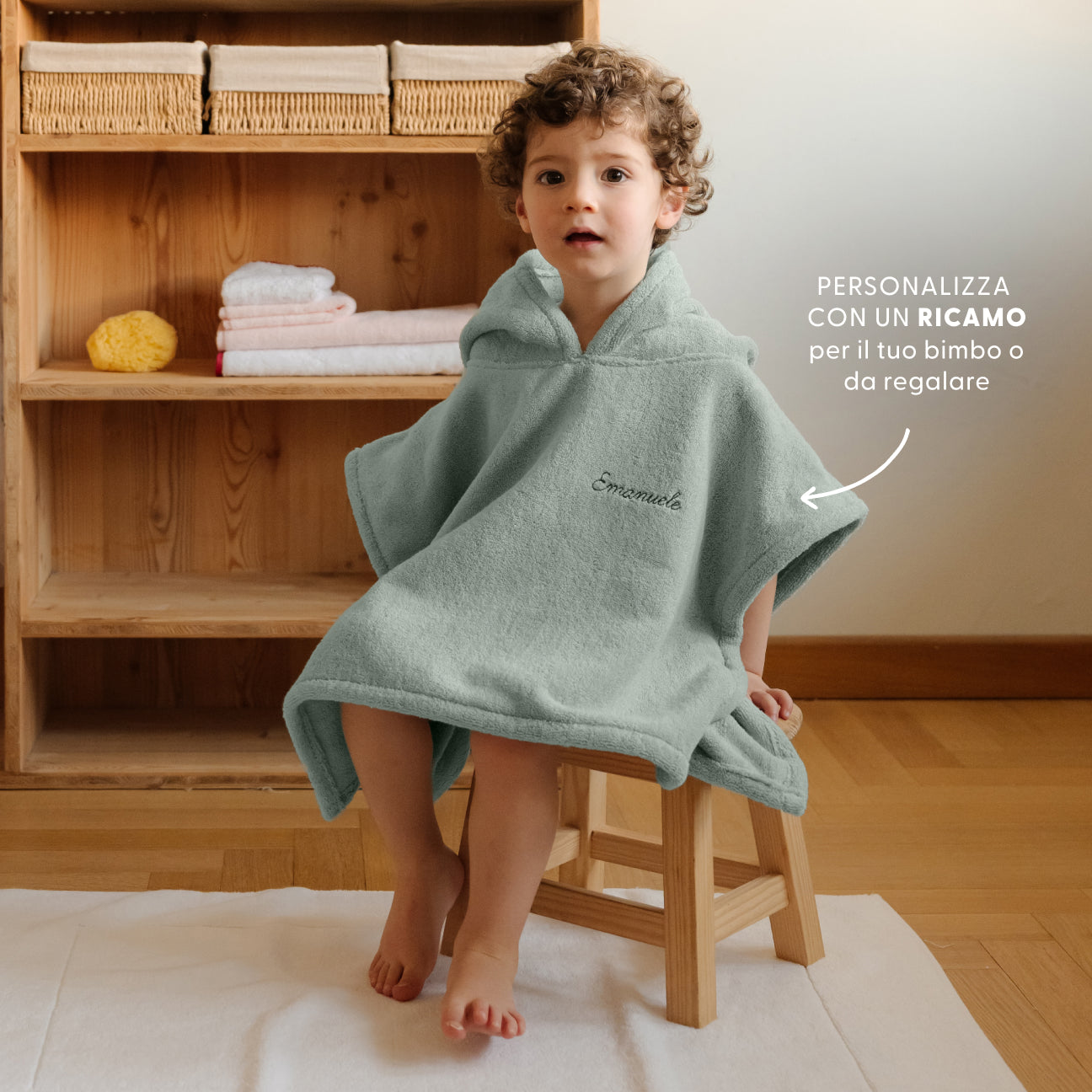 dalfilo-poncho-bimbi-in-spugna-cotone-con-cappuccio image 6
