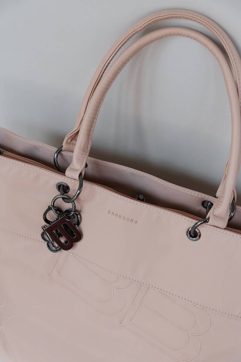 bamboom-borsa-tracolla-mamma-tessuto-rosa-scuro-337 image 2