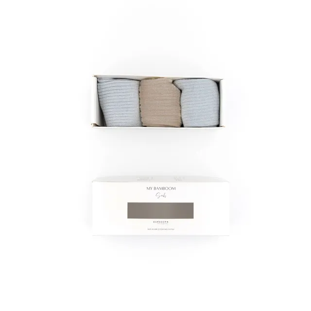 bamboom-3pc-gift-box-calza-antiscivolo-azzurro-03 image 1