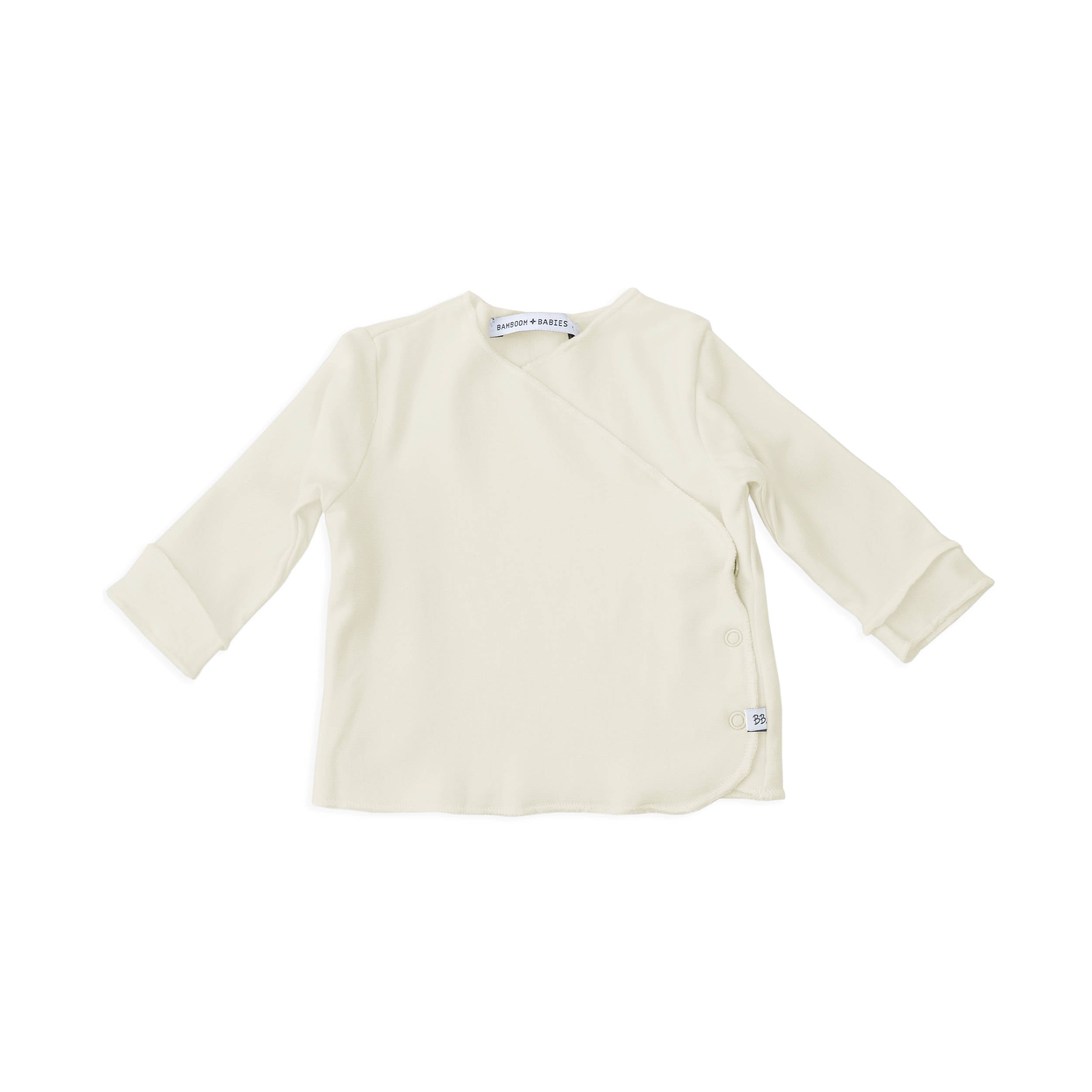 bamboom-pure-maglia-manica-lunga-premature-00m-panna image 1