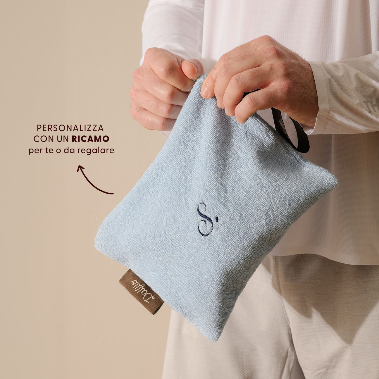 dalfilo-pochette-sport-in-spugna-26x20-cm image 4