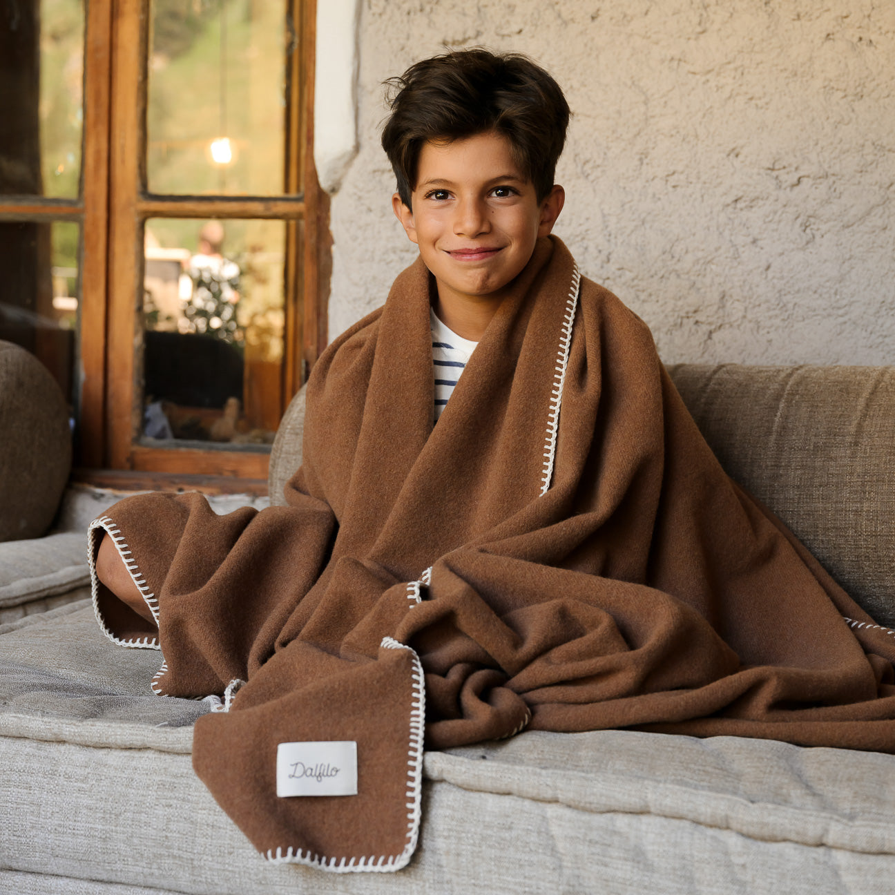 dalfilo-plaid-in-lana-130x180-cm-punto-cavallo-beige image 8