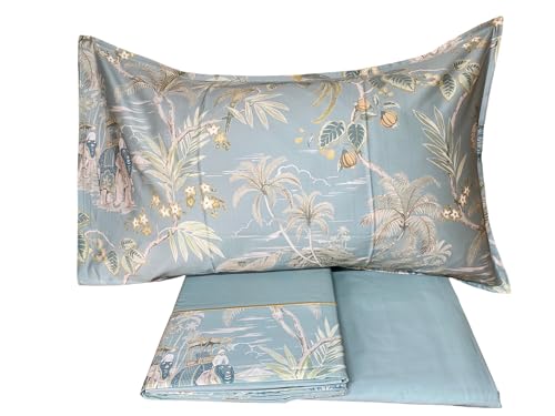 fazzini-oriental-dream-completo-lenzuola-matrimoniale-raso-300tc-surf-verde-50 image 6