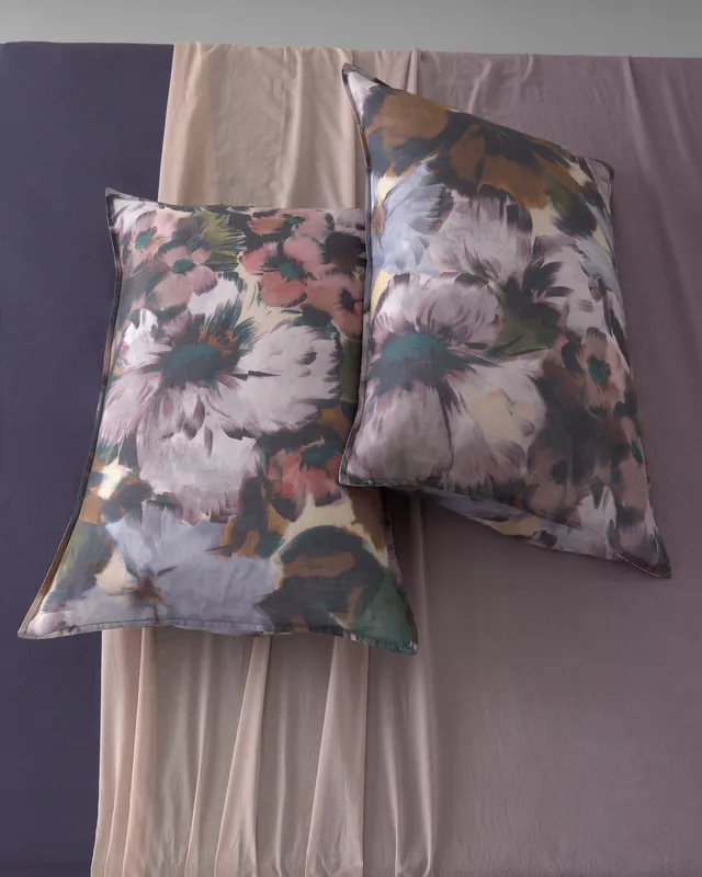 society-limonta-nap-viola-set-2-federe-floreali-in-rami image 1