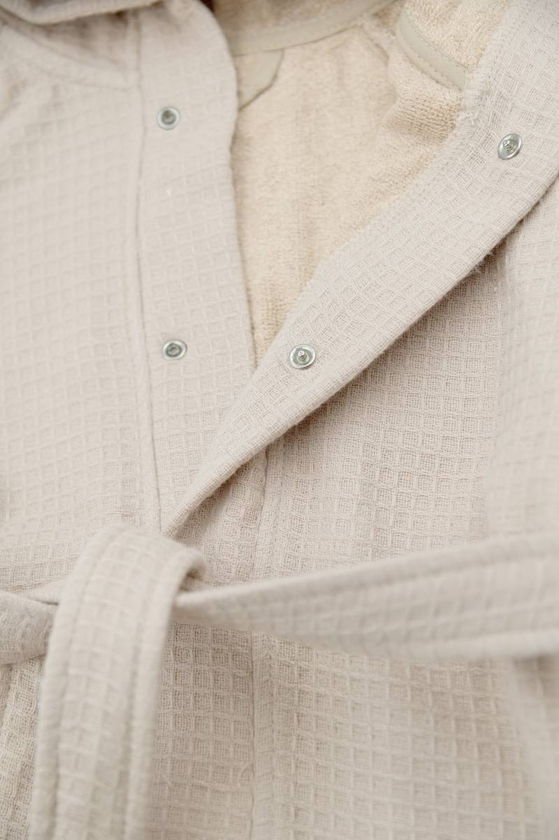 bamboom-accappatoio-waffle-warm-white-345 image 3