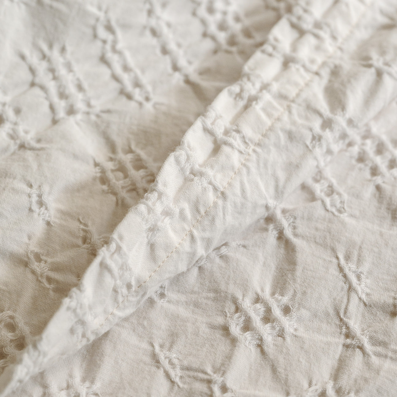 dalfilo-copriletto-nido-d-ape-in-cotone-280x280-cm-matrimoniale image 6