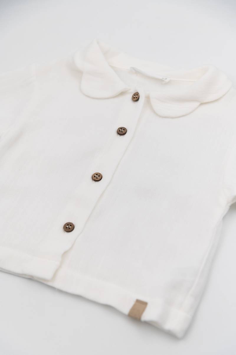 bamboom-camicia-collo-a-fiore-offwhite-111-bimba-cod-822 image 3