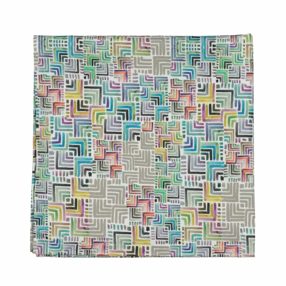 fazzini-geometrie-set-4-tovaglioli-45x45-cm-multicolor-micro image 1