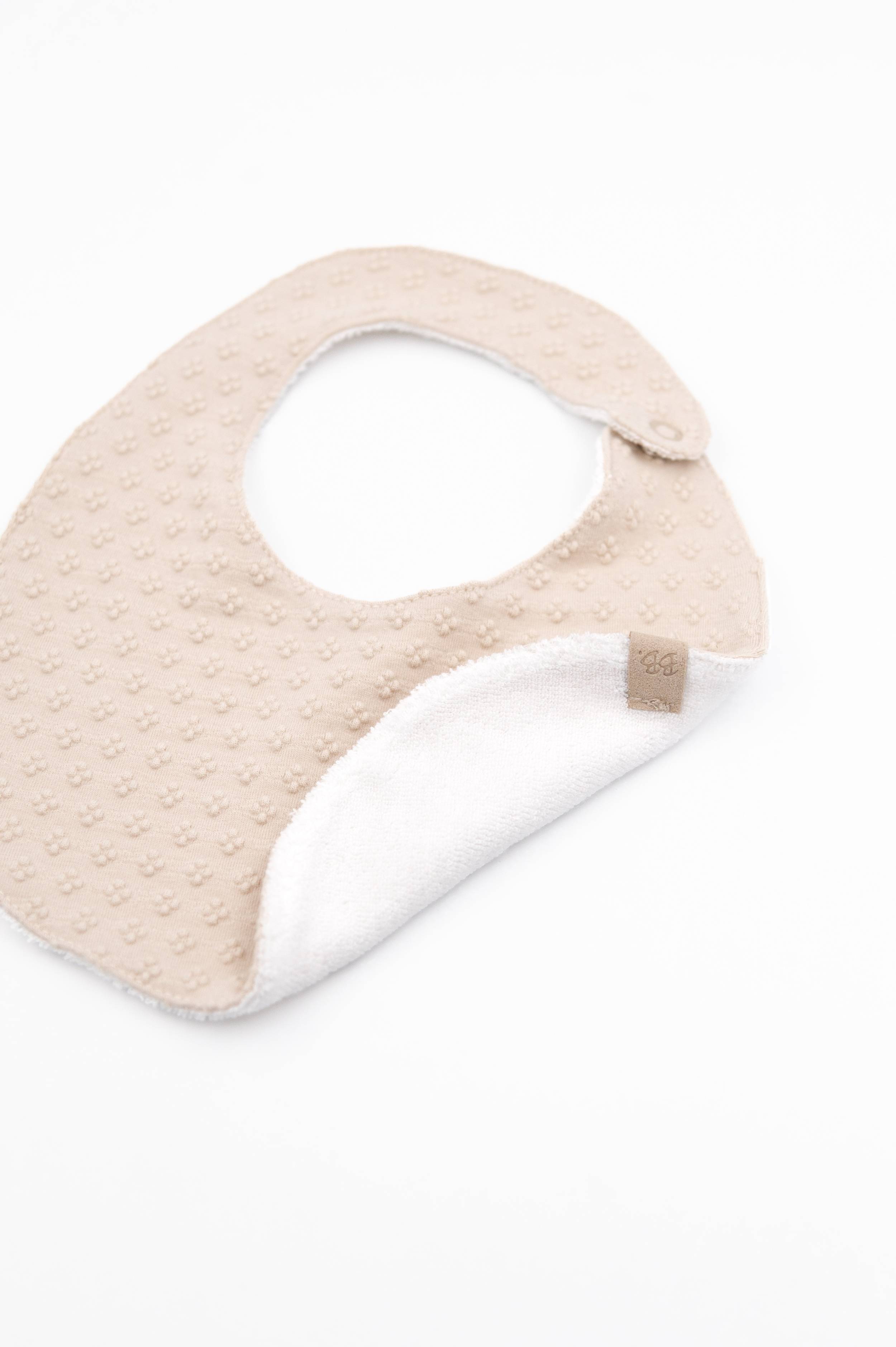 bavaglino-bamboom-almond-cream-273-in-jersey-dots-bamb image 3